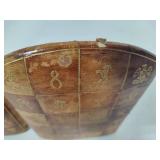 Interesting Leather Embossed Bookends Interesting Leather Embossed Bookends