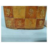 Interesting Leather Embossed Bookends Interesting Leather Embossed Bookends