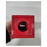 Vintage Metal Red Telephone Bank Vintage Metal Red Telephone Bank