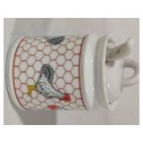 Chicken Condiment Jar w/Spoon Chicken Condiment Jar w/Spoon
