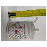 Chicken Condiment Jar w/Spoon Chicken Condiment Jar w/Spoon