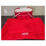Canvas Picnic Basket Basket & Coleman Travel Dog Bed Canvas Picnic Basket Basket & Coleman Travel Dog Bed