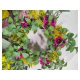 Berry & Floral Wreaths w/Wreath Box Storage Containers Berry & Floral Wreaths w/Wreath Box Storage Containers