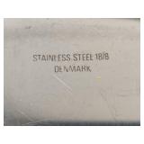 Stainless Steel Serving Platters from Denmark & Sweden Stainless Steel Serving Platters from Denmark & Sweden