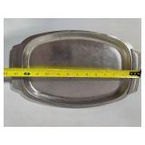 Stainless Steel Serving Platters from Denmark & Sweden Stainless Steel Serving Platters from Denmark & Sweden