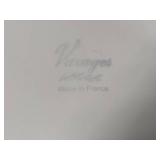 Varages White Porcelain Divided Plates Varages White Porcelain Divided Plates