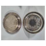 Silver Plated Serving Rounds Silver Plated Serving Rounds