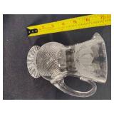 Edinburgh Crystal Thistle Pattern Water Pitcher Edinburgh Crystal Thistle Pattern Water Pitcher