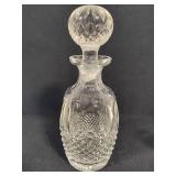 Waterford Crystal Decanter w/Nine Sherry Glasses Waterford Crystal Decanter w/Nine Sherry Glasses