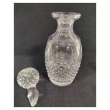 Waterford Crystal Decanter w/Nine Sherry Glasses Waterford Crystal Decanter w/Nine Sherry Glasses