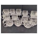 Gorham Crystal Coffee Mugs (12) Gorham Crystal Coffee Mugs (12)