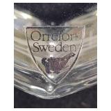 Orrefors Crystal Heart Votive Holder + Heart Bowls Orrefors Crystal Heart Votive Holder + Heart Bowls