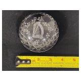 Waterford Crystal Harp Paperweight Waterford Crystal Harp Paperweight