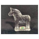 Lindshammer Glass Crystal Dala Horse Lindshammer Glass Crystal Dala Horse