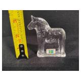 Lindshammer Glass Crystal Dala Horse Lindshammer Glass Crystal Dala Horse