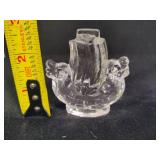 Lindshammer Glass Crystal Viking Ship Lindshammer Glass Crystal Viking Ship