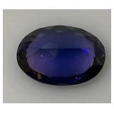 GGL LAB Natural Sapphire 35.42 CTs. Blue Oval (With Card) GGL LAB Natural Sapphire 35.42 CTs. Blue Oval (With Card)