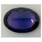 GGL LAB Natural Sapphire 35.42 CTs. Blue Oval (With Card) GGL LAB Natural Sapphire 35.42 CTs. Blue Oval (With Card)