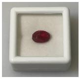 AGI Labs Natural Rhodolite Garnet 2.80 Cts. Oval Rasberry Pink Garnet (With Card) AGI Labs Natural Rhodolite Garnet 2.80 Cts. Oval Rasberry Pink Garnet (With Card)