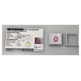 AGSL Labs Natural Poudretteite 5.00 CT. Pinkish Excellent Oval Cut (With Card) AGSL Labs Natural Poudretteite 5.00 CT. Pinkish Excellent Oval Cut (With Card)