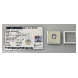 AGSL Labs Natural Sapphire 5.60 CT. Blue Excellent Chusion Cut (With Card) AGSL Labs Natural Sapphire 5.60 CT. Blue Excellent Chusion Cut (With Card)