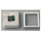 7.85 Ct. Lab Created VVS1 VividBlue Emerald Cut Massonite Gemstone (In Protective Case) 7.85 Ct. Lab Created VVS1 VividBlue Emerald Cut Massonite Gemstone (In Protective Case)