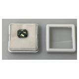 4.01 Ct. Lab Created VVS1 Vivid Blue Chusion Cut Massonite Gemstone (In Protective Case) 4.01 Ct. Lab Created VVS1 Vivid Blue Chusion Cut Massonite Gemstone (In Protective Case)