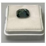 4.01 Ct. Lab Created VVS1 Vivid Blue Chusion Cut Massonite Gemstone (In Protective Case) 4.01 Ct. Lab Created VVS1 Vivid Blue Chusion Cut Massonite Gemstone (In Protective Case)