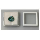 3.95 Ct. Lab Created VVS1 Vivid Blue Pear Cut Massonite Gemstone (In Protective Case) 3.95 Ct. Lab Created VVS1 Vivid Blue Pear Cut Massonite Gemstone (In Protective Case)