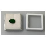 2.50 Ct. Lab Created Pear Cut Emerald Green Gemstone (In Protective Case) 2.50 Ct. Lab Created Pear Cut Emerald Green Gemstone (In Protective Case)