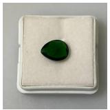 2.50 Ct. Lab Created Pear Cut Emerald Green Gemstone (In Protective Case) 2.50 Ct. Lab Created Pear Cut Emerald Green Gemstone (In Protective Case)