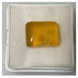 7.50 Ct. Yellow Rectangular Shape Unknown Stone (In Protective Case) 7.50 Ct. Yellow Rectangular Shape Unknown Stone (In Protective Case)