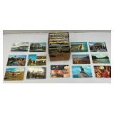 Large Group Misc. Vintage Collectible Postcards And Stamps Large Group Misc. Vintage Collectible Postcards And Stamps