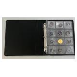 Album Of Collectible Enameled Kennedy Half Dollars The American Space Coin Collection In Album Uncirculated Album Of Collectible Enameled Kennedy Half Dollars The American Space Coin Collection In Album Uncirculated