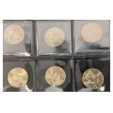 Album Of Collectible Enameled Kennedy Half Dollars The American Space Coin Collection In Album Uncirculated Album Of Collectible Enameled Kennedy Half Dollars The American Space Coin Collection In Album Uncirculated