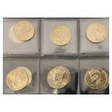 Album Of Collectible Enameled Kennedy Half Dollars The American Space Coin Collection In Album Uncirculated Album Of Collectible Enameled Kennedy Half Dollars The American Space Coin Collection In Album Uncirculated