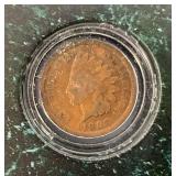 Misc. Indian Head Pennies In Protective Cases Misc. Indian Head Pennies In Protective Cases