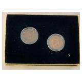 Misc. Indian Head Pennies In Protective Cases Misc. Indian Head Pennies In Protective Cases