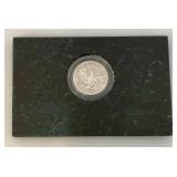 Misc. Silver Coins Including Barber Dimes And Jefferson Nickels Both In Protective Holder Misc. Silver Coins Including Barber Dimes And Jefferson Nickels Both In Protective Holder