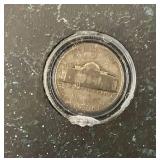 Misc. Silver Coins Including Barber Dimes And Jefferson Nickels Both In Protective Holder Misc. Silver Coins Including Barber Dimes And Jefferson Nickels Both In Protective Holder