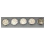 Collection Of 50 Statehood Quarters In Carrying Case (All Uncirculated) Collection Of 50 Statehood Quarters In Carrying Case (All Uncirculated)