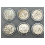 Uncirculated Statehood Quarters (In Plastic Protectors) Uncirculated Statehood Quarters (In Plastic Protectors)