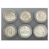 Uncirculated Statehood Quarters (In Plastic Protectors) Uncirculated Statehood Quarters (In Plastic Protectors)