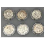 Uncirculated Statehood Quarters (In Plastic Protectors) Uncirculated Statehood Quarters (In Plastic Protectors)