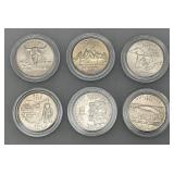 Uncirculated Statehood Quarters (In Plastic Protectors) Uncirculated Statehood Quarters (In Plastic Protectors)