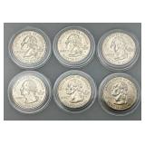 Uncirculated Statehood Quarters (In Plastic Protectors) Uncirculated Statehood Quarters (In Plastic Protectors)