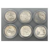 Uncirculated Statehood Quarters (In Plastic Protectors) Uncirculated Statehood Quarters (In Plastic Protectors)