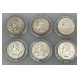 Uncirculated Statehood Quarters (In Plastic Protectors) Uncirculated Statehood Quarters (In Plastic Protectors)