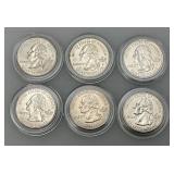 Uncirculated Statehood Quarters (In Plastic Protectors) Uncirculated Statehood Quarters (In Plastic Protectors)