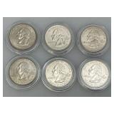 Uncirculated Statehood Quarters (In Plastic Protectors) Uncirculated Statehood Quarters (In Plastic Protectors)